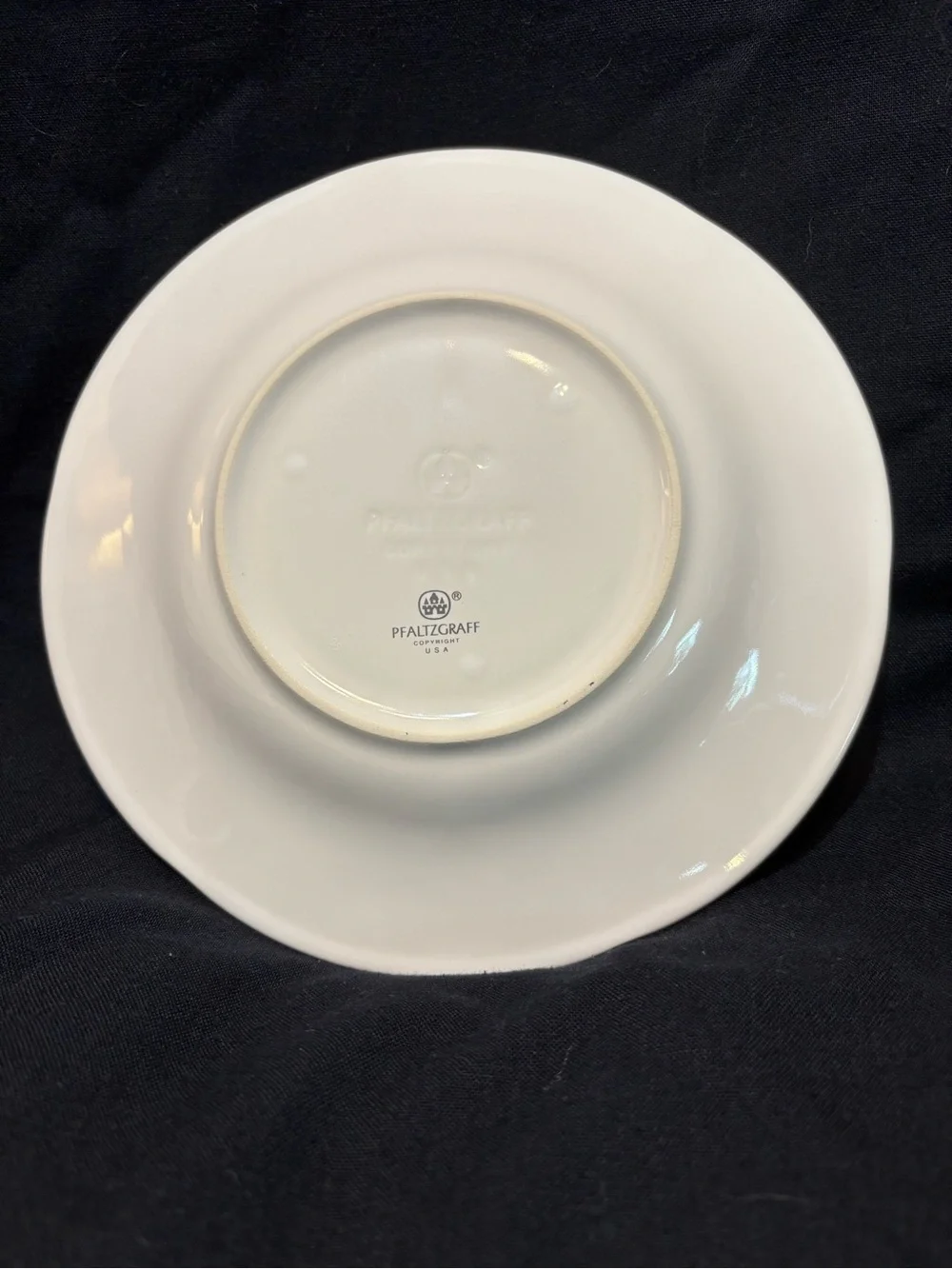 Pfaltzgraff Christmas Ten Lords-a-Leaping 8” plate. 12 Days of Christmas series